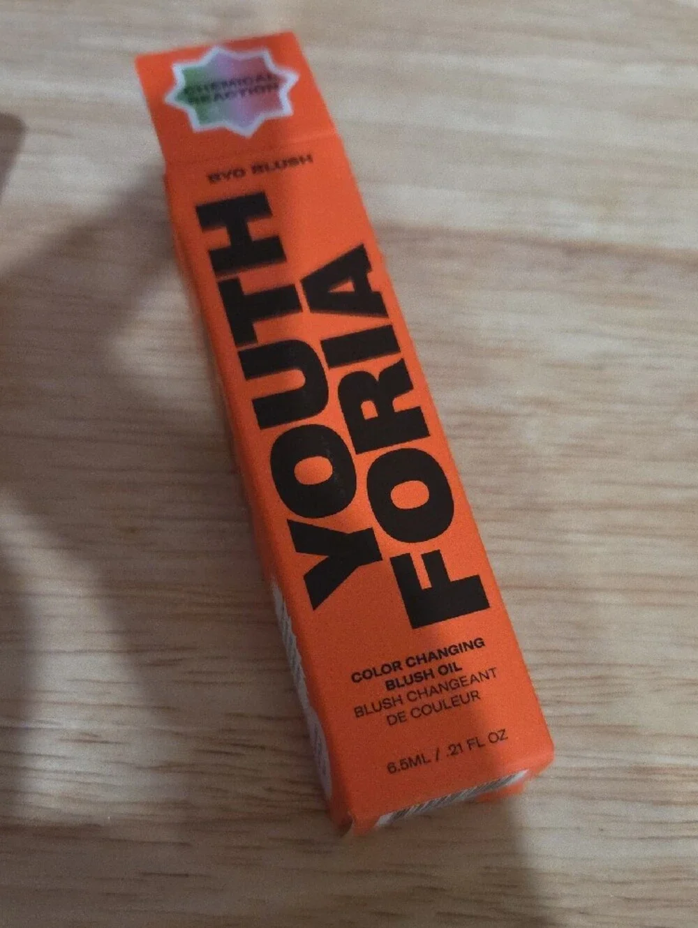 YOUTHFORIA BYO Blush Color-Changing Blush Oil — Orange